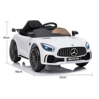 Thumbnail for Kahuna Mercedes Benz Licensed Kids Electric Ride On Car Remote Control - White