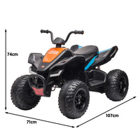 Thumbnail for Kahuna MCL35 McLaren Ride On Electric Quad Bike - Black