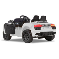 Thumbnail for Kahuna R8 Spyder Audi Licensed Kids Electric Ride On Car Remote Control - White