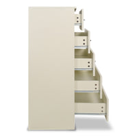 Thumbnail for Sarantino Tallboy Dresser 6 Chest Of Drawers Cabinet 85 X 39.5 X 105 - White