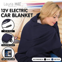 Thumbnail for Laura Hill Heated Electric Car Blanket 150x110cm 12v - Blue