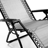 Thumbnail for Wallaroo Zero Gravity Reclining Deck Chair - Grey