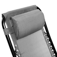 Thumbnail for Wallaroo Zero Gravity Reclining Deck Chair - Grey