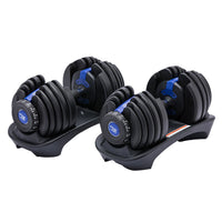 Thumbnail for Powertrain 2x 24kg Adjustable Dumbbell Home Gym Set