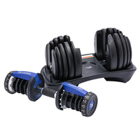 Thumbnail for Powertrain 2x 24kg Adjustable Dumbbell Home Gym Set