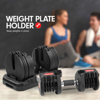 Thumbnail for Powertrain 20kg Gen2 Home Gym Adjustable Dumbbell