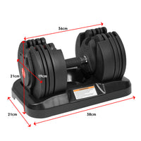 Thumbnail for Powertrain 20kg Gen2 Home Gym Adjustable Dumbbell