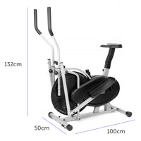 Thumbnail for Powertrain 2-in-1 Elliptical Cross Trainer and Exercise Bike