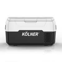 Thumbnail for Kolner 20l Portable Fridge Freezer Cooler 12/24/240v Camping Refrigerator Black