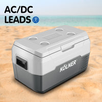 Thumbnail for Kolner 20l Fridge Freezer Cooler 12/24/240v Camping Portable Kolner Esky Refrigerator - Grey