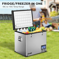 Thumbnail for Kolner 75l Portable Fridge Chest Freezer With Lcd Panel - Rv Vehicle Camping Refrigerator