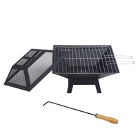 Thumbnail for Wallaroo Portable Outdoor Fire Pit for BBQ, Grilling, Cooking, Camping