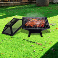 Thumbnail for Wallaroo Portable Outdoor Fire Pit for BBQ, Grilling, Cooking, Camping