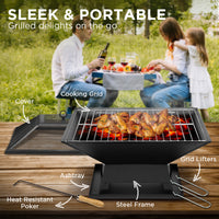 Thumbnail for Wallaroo Portable Outdoor Fire Pit for BBQ, Grilling, Cooking, Camping