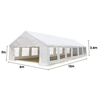 Thumbnail for Wallaroo 12m x 6m outdoor event marquee carport tent