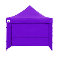 Thumbnail for Wallaroo Gazebo Tent Marquee 3x3 PopUp Outdoor Purple