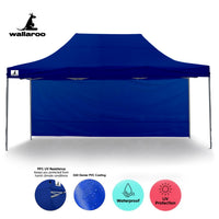 Thumbnail for Wallaroo Gazebo Tent Marquee 3x4.5m PopUp Outdoor  Blue