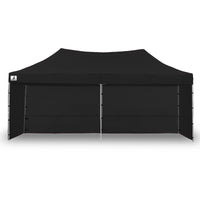 Thumbnail for Wallaroo Gazebo Tent Marquee 3x6m PopUp Outdoor Wallaroo Black