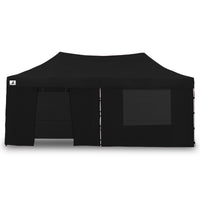 Thumbnail for Wallaroo Gazebo Tent Marquee 3x6m PopUp Outdoor Wallaroo Black