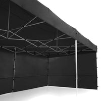 Thumbnail for Wallaroo Gazebo Tent Marquee 3x6m PopUp Outdoor Wallaroo Black