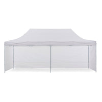 Thumbnail for Wallaroo Gazebo Tent Marquee 3x6m PopUp Outdoor Wallaroo White