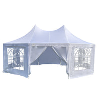 Thumbnail for Wallaroo 6x4.5m Wedding Gazebo Marquee with Sidewalls