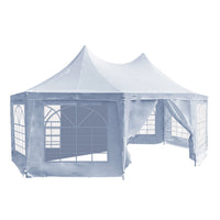 Thumbnail for Wallaroo 6x4.5m Wedding Gazebo Marquee with Sidewalls