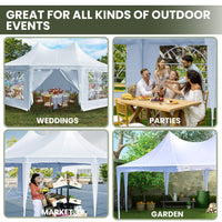 Thumbnail for Wallaroo 6x4.5m Wedding Gazebo Marquee with Sidewalls