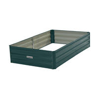 Thumbnail for Wallaroo Garden Bed 150 x 90 x 30cm Galvanized Steel - Green