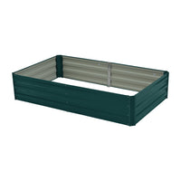 Thumbnail for Wallaroo Garden Bed 150 x 90 x 30cm Galvanized Steel - Green