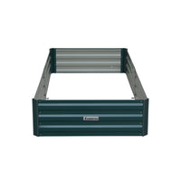 Thumbnail for Wallaroo Garden Bed 210 x 90 x 30cm Galvanized Steel - Green