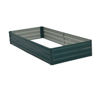 Thumbnail for Wallaroo Garden Bed 210 x 90 x 30cm Galvanized Steel - Green