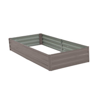 Thumbnail for Wallaroo Garden Bed 210 x 90 x 30cm Galvanized Steel - Grey