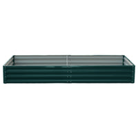 Thumbnail for Wallaroo Garden Bed 240 x 120 x 30cm Galvanized Steel - Green