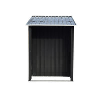 Thumbnail for Wallaroo Garden Shed with Semi-Close Storage 4*8FT - Black