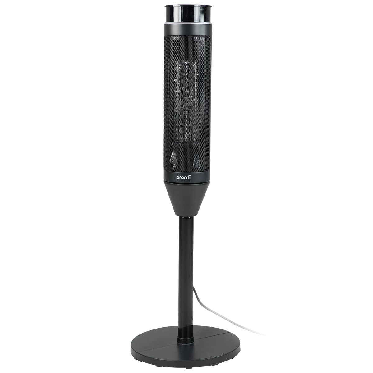 Pronti Electric Tower Heater 2000W Ceramic Portable Remote - Black