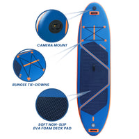 Thumbnail for Kahuna Kai Premium Sports 10.6FT Inflatable Paddle Board