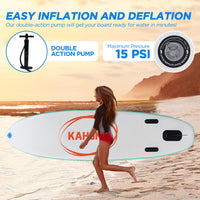 Thumbnail for Kahuna Hana Inflatable Stand Up Paddle Board 11FT SUP Paddleboard