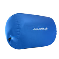 Thumbnail for Powertrain Sports Inflatable Gymnastics Air Barrel Exercise Roller 120 x 75cm - Blue