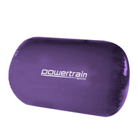 Thumbnail for Powertrain Sports Inflatable Air Exercise Roller Gymnastics Gym Barrel 120 x 75cm Purple