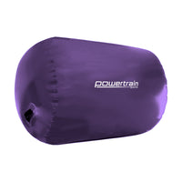 Thumbnail for Powertrain Sports Inflatable Air Exercise Roller Gymnastics Gym Barrel 120 x 75cm Purple