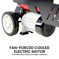 Thumbnail for Yukon 7 Ton Electric Log Splitter With Side Protectors Axe Wood Cutter