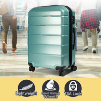 Thumbnail for Olympus Artemis 24in Hard Shell Suitcase ABS+PC  Electric Teal