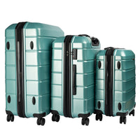 Thumbnail for Olympus 3PC Artemis Luggage Set Hard Shell  ABS+PC - Electric Teal