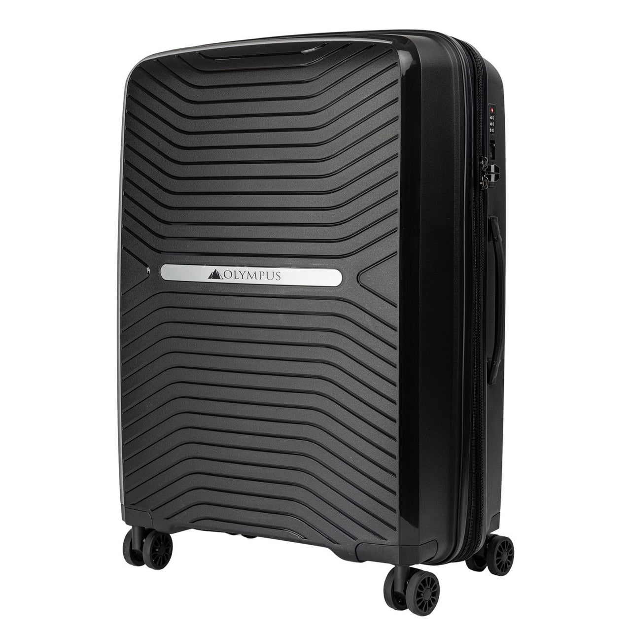 Olympus  Astra 20in Hard Shell Suitcase - Obsidian Black