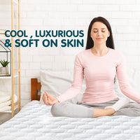 Thumbnail for Laura Hill  Luxury Cool Max Comfortable Fully Fitted Bed Mattress Protector King Single