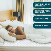 Thumbnail for Laura Hill  Luxury Cool Max Comfortable Fully Fitted Bed Mattress Protector King Single