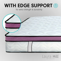 Thumbnail for Laura Hill King Mattress Visco Cool Gel Infused Memory Foam Euro Top Pocket Spring 30cm