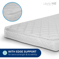 Thumbnail for Laura Hill Mattress Queen Size Pillow Top Pocket Spring High Density Foam 22cm