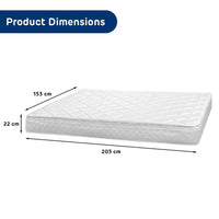 Thumbnail for Laura Hill Mattress Queen Size Pillow Top Pocket Spring High Density Foam 22cm